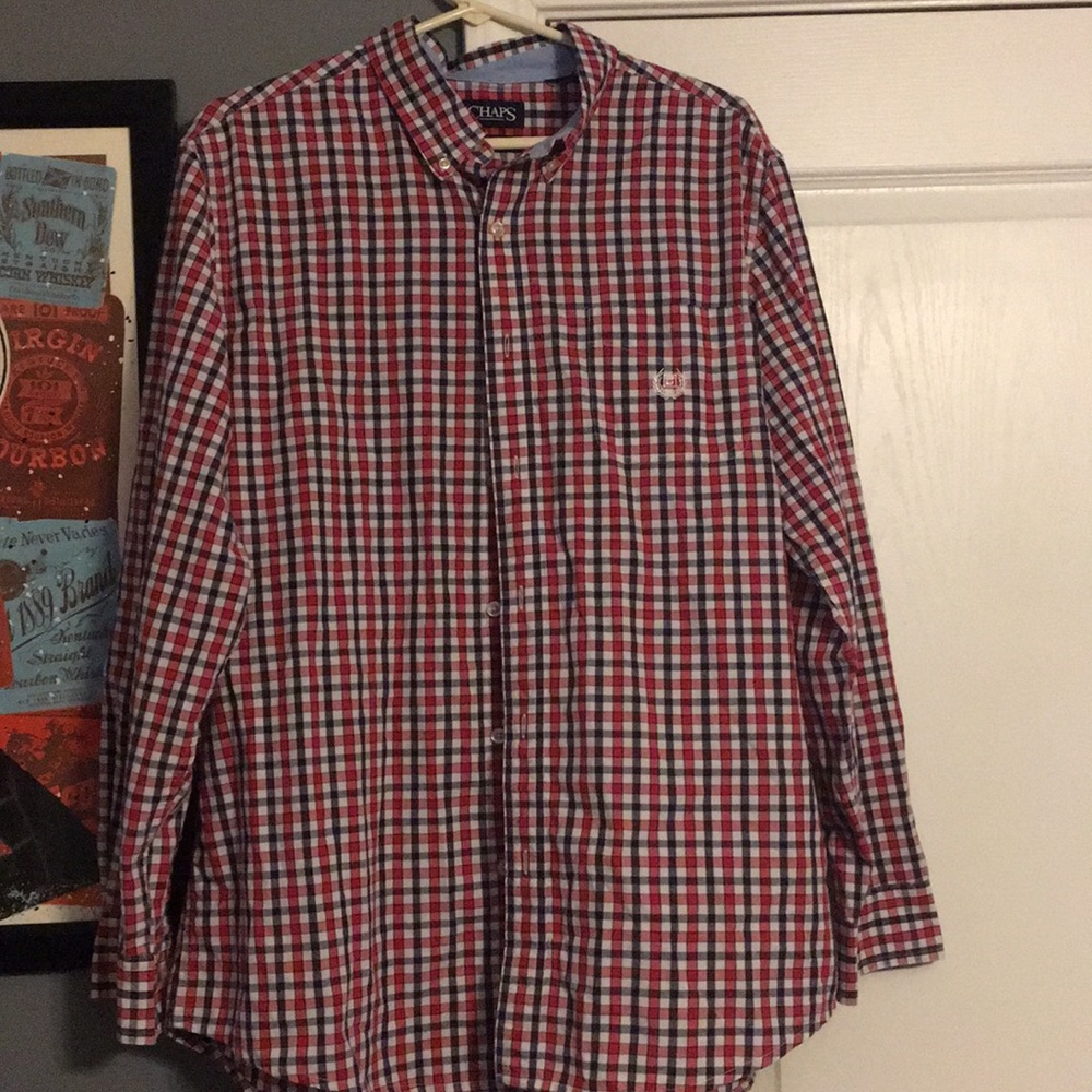 Men’s chaps casual button down